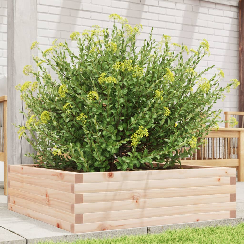 Hageplantekasse 80x80x23 cm heltre furu