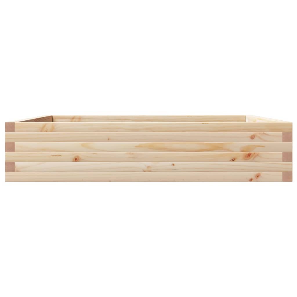 Hageplantekasse 110x110x23 cm heltre furu