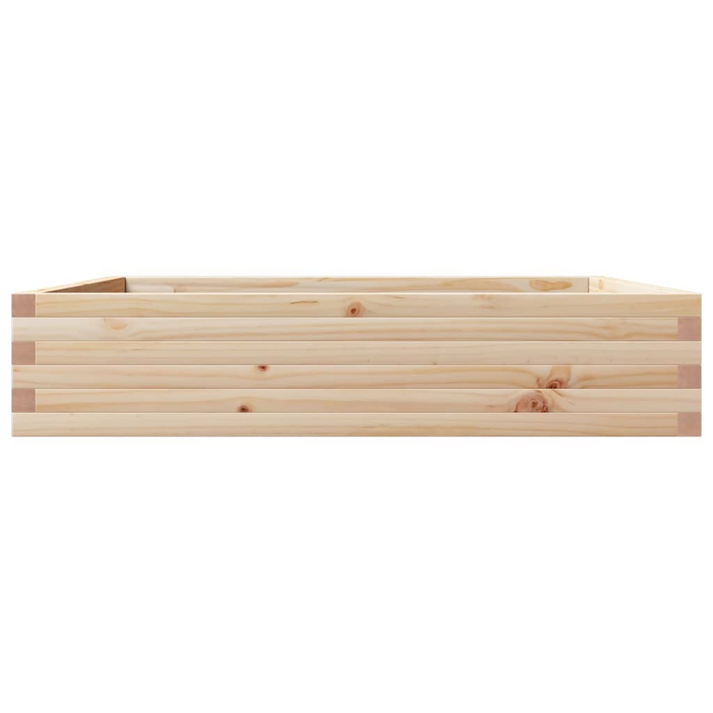 Hageplantekasse 110x110x23 cm heltre furu
