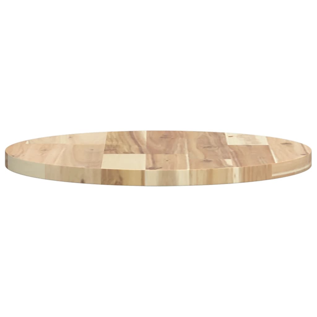 Bordplate rund Ø40x2 cm heltre akasie