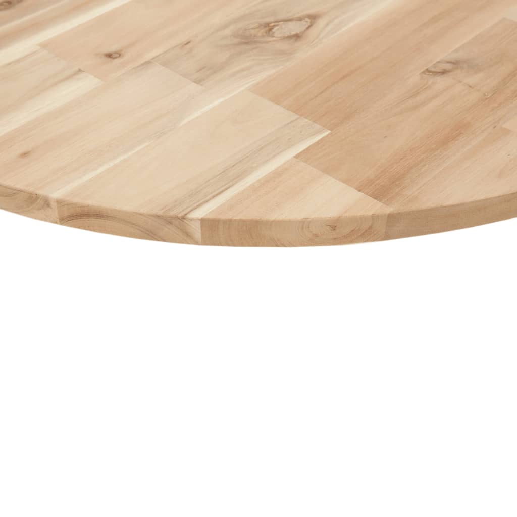 Bordplate rund Ø40x2 cm heltre akasie