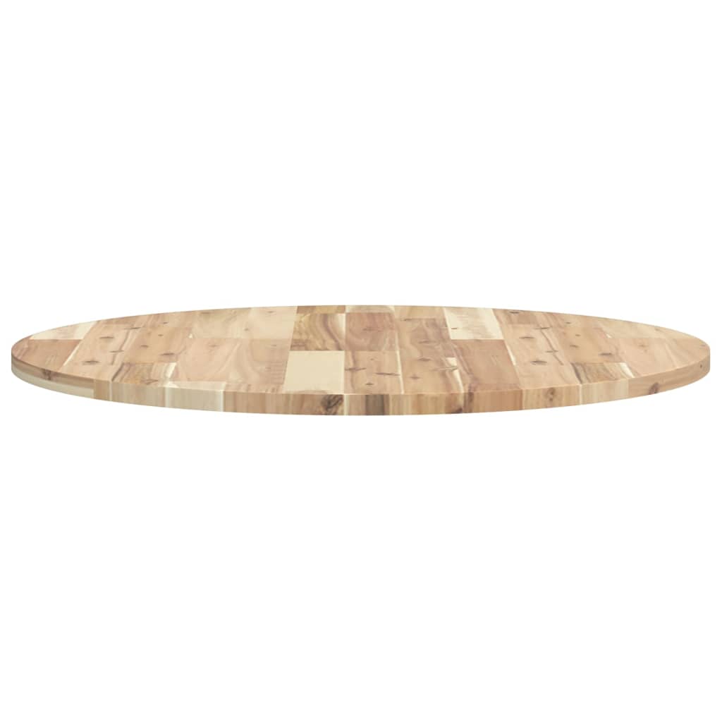 Bordplate rund Ø70x2 cm heltre akasie