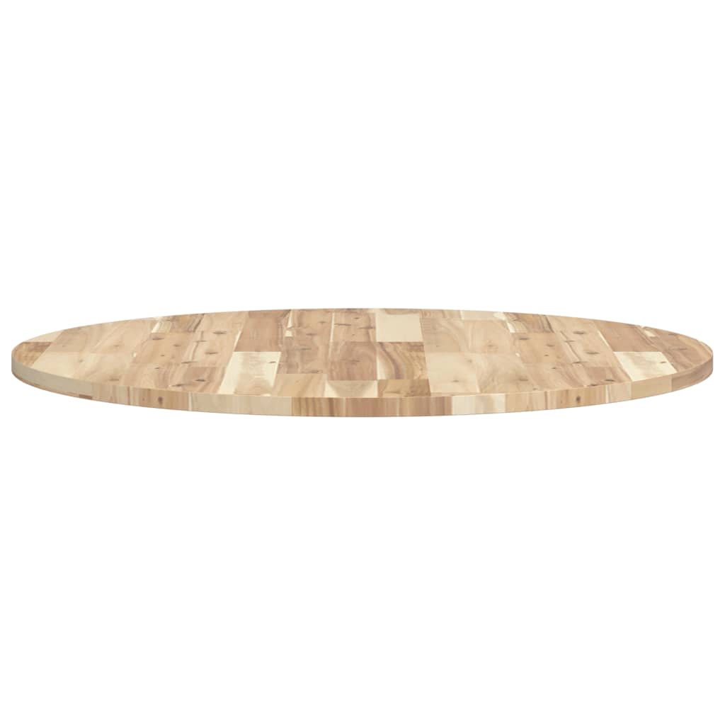 Bordplate rund Ø80x2 cm heltre akasie