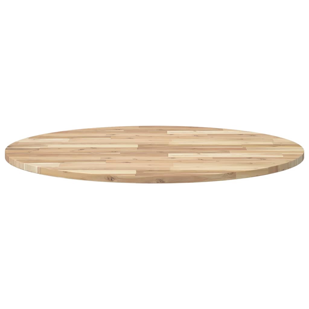 Bordplate rund Ø90x2 cm heltre akasie