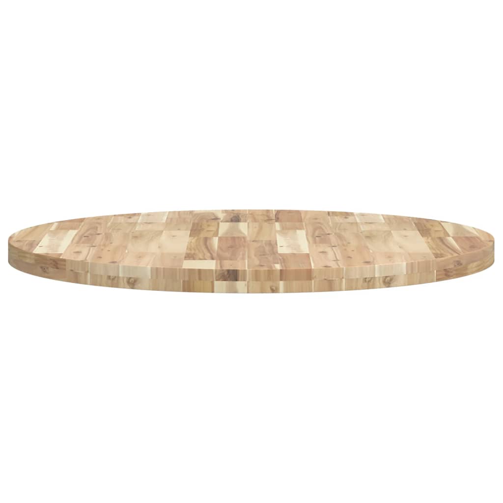 Bordplate rund Ø90x4 cm heltre akasie