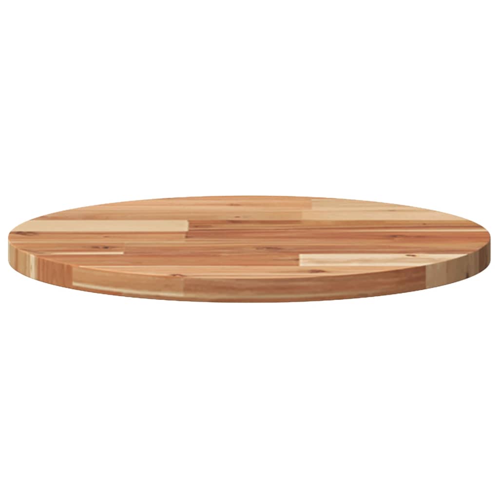 Bordplate rund Ø40x2 cm heltre akasie
