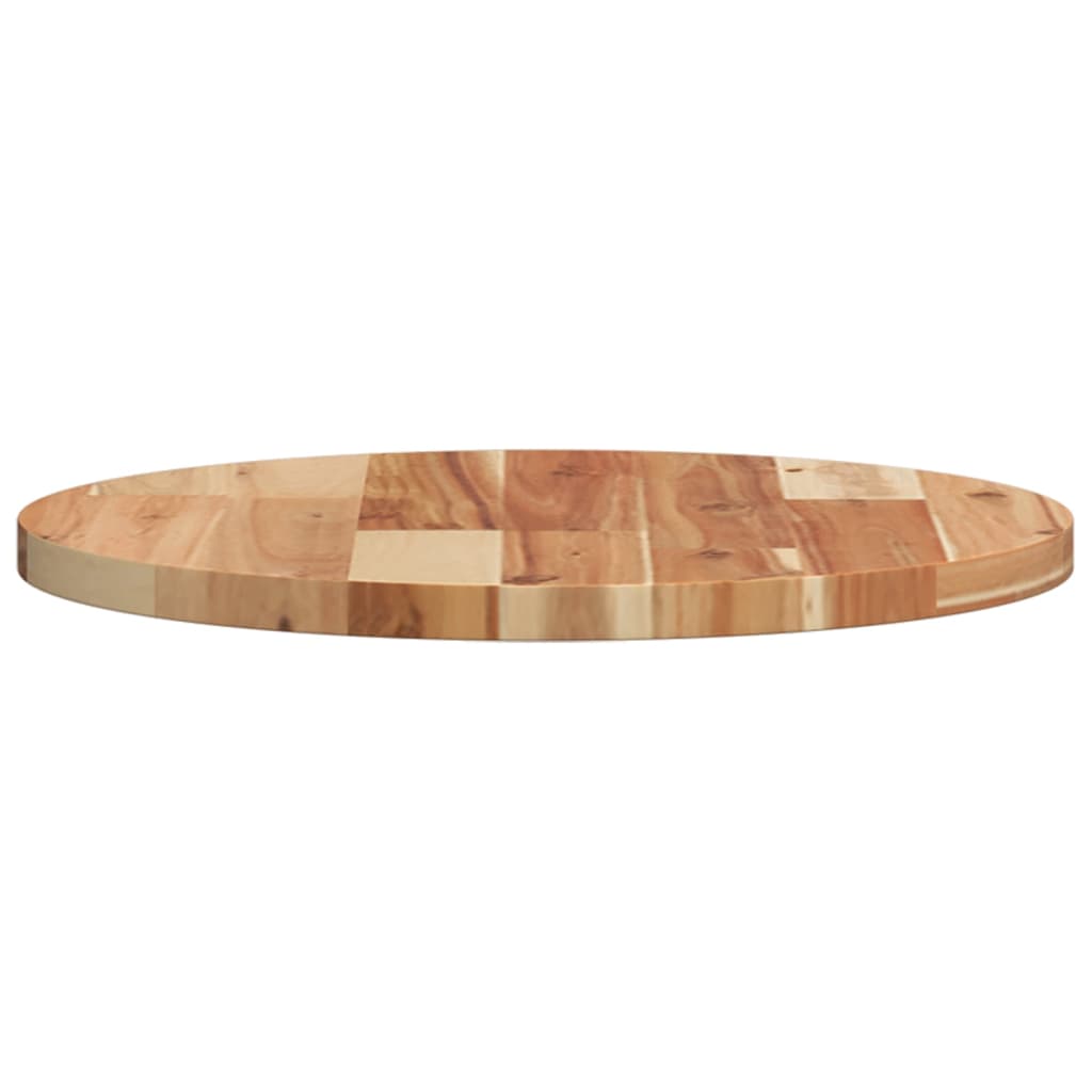 Bordplate rund Ø40x2 cm heltre akasie