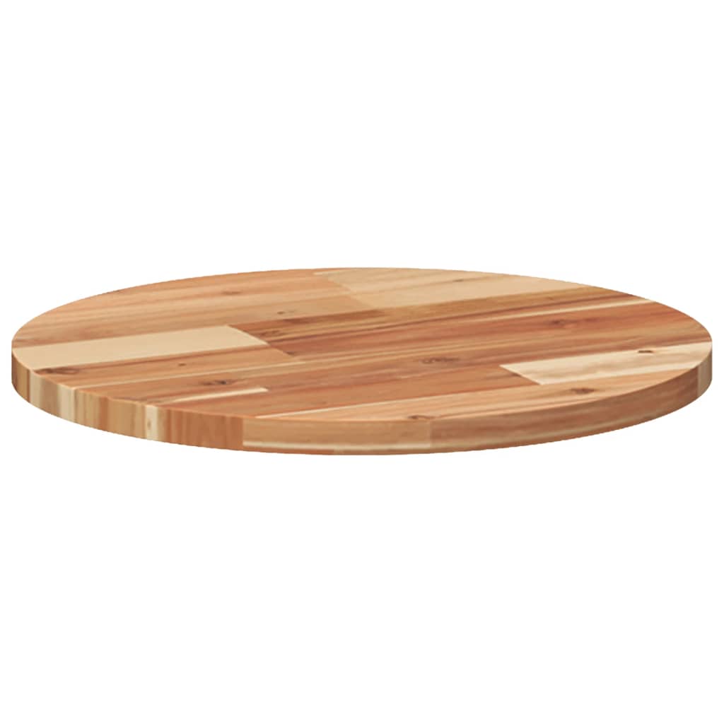 Bordplate rund Ø40x2 cm heltre akasie