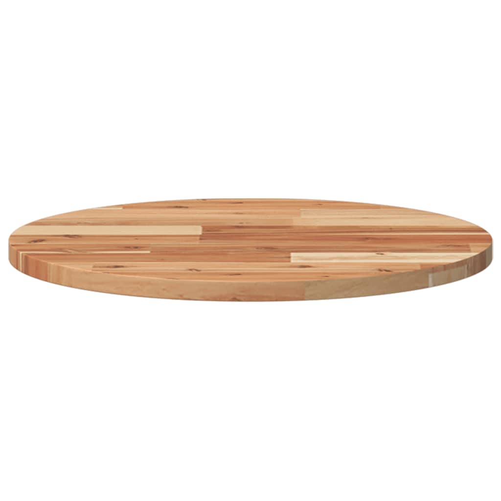 Bordplate rund Ø50x2 cm heltre akasie