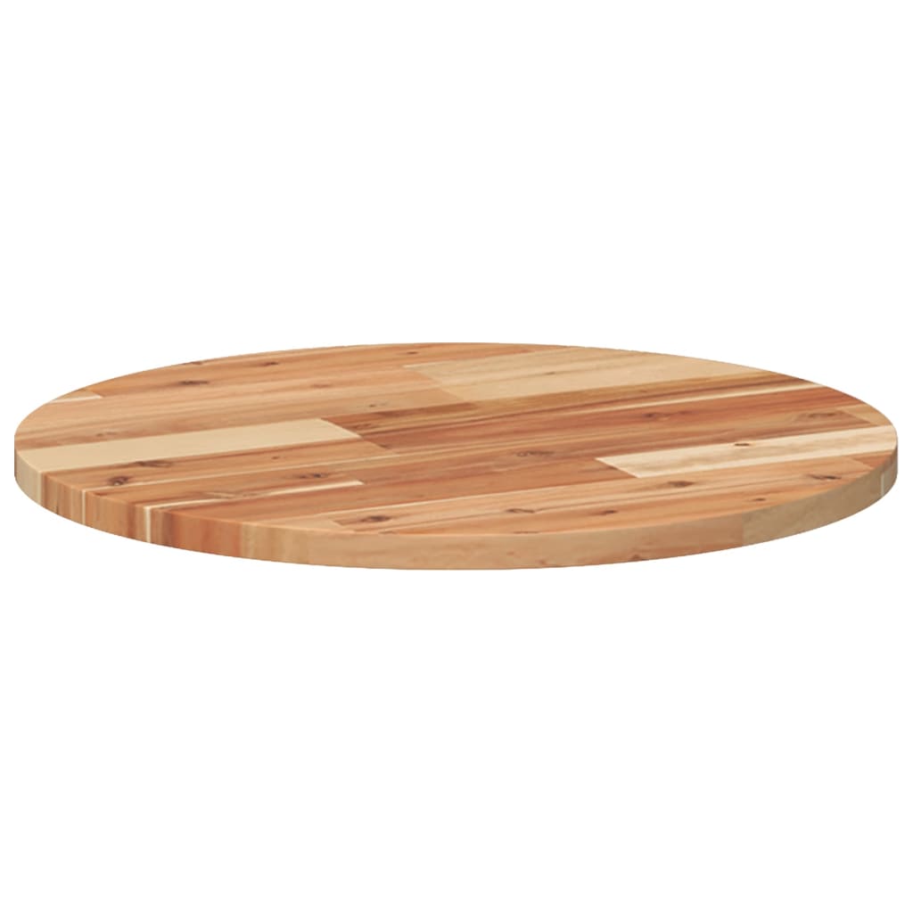 Bordplate rund Ø50x2 cm heltre akasie