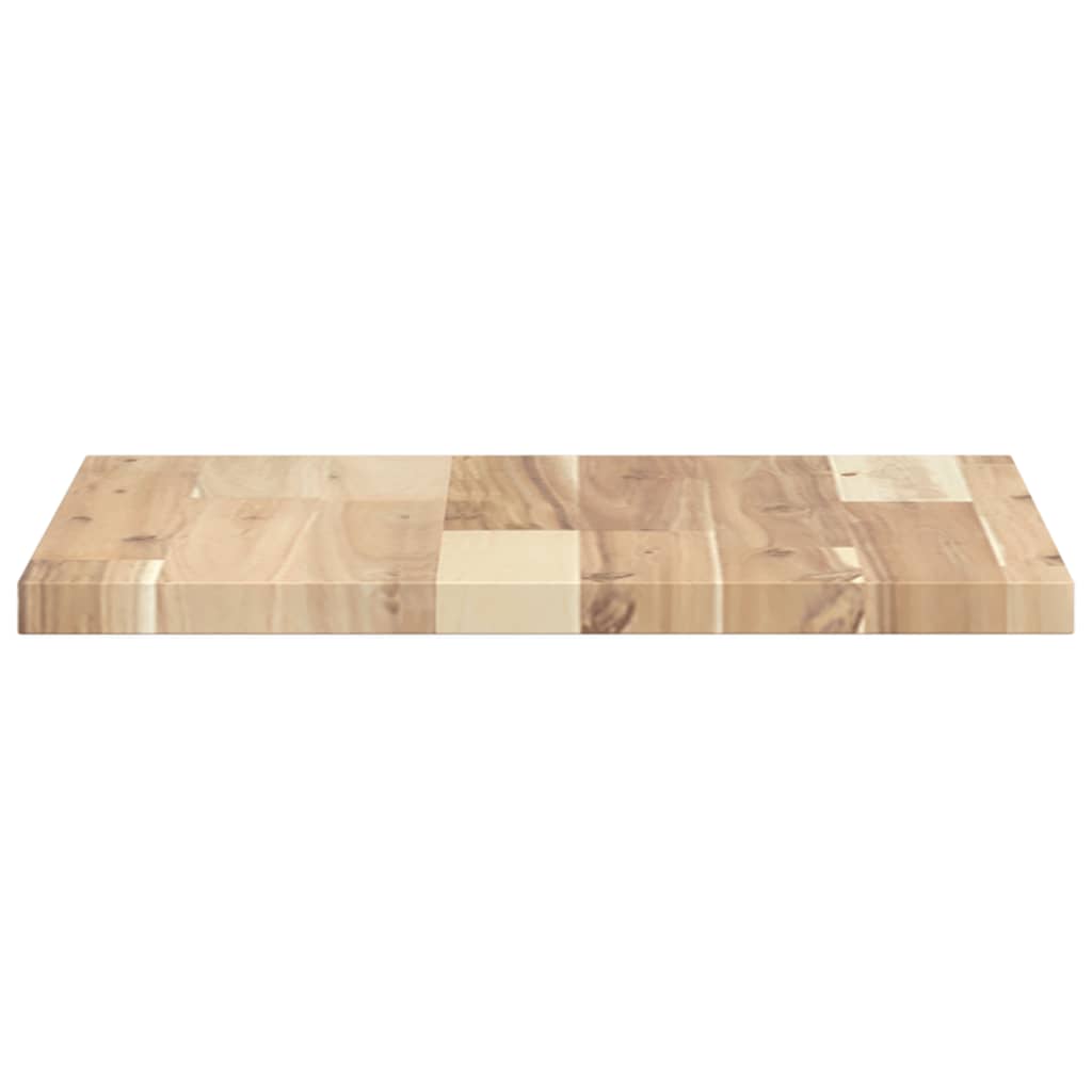 Bordplate firkantet 40x40x2 cm heltre akasie