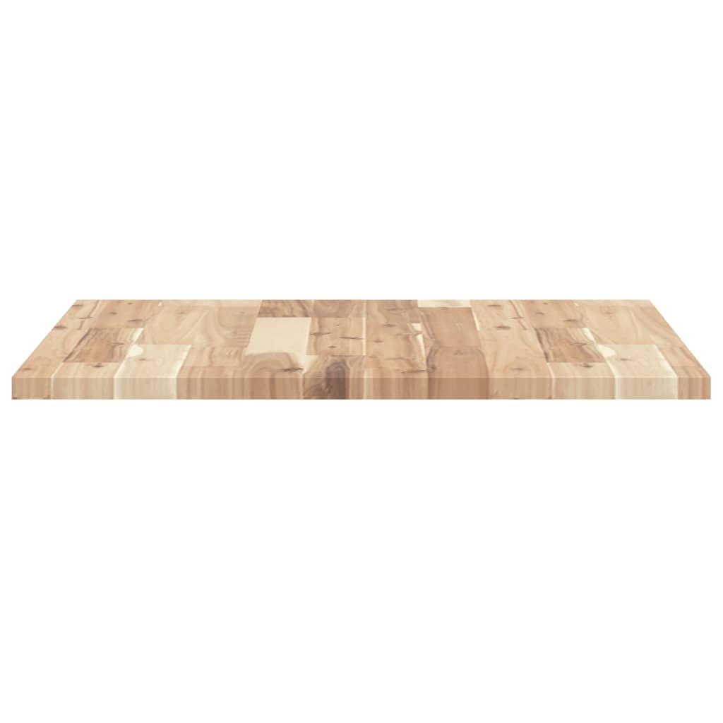 Bordplate firkantet 60x60x2 cm heltre akasie