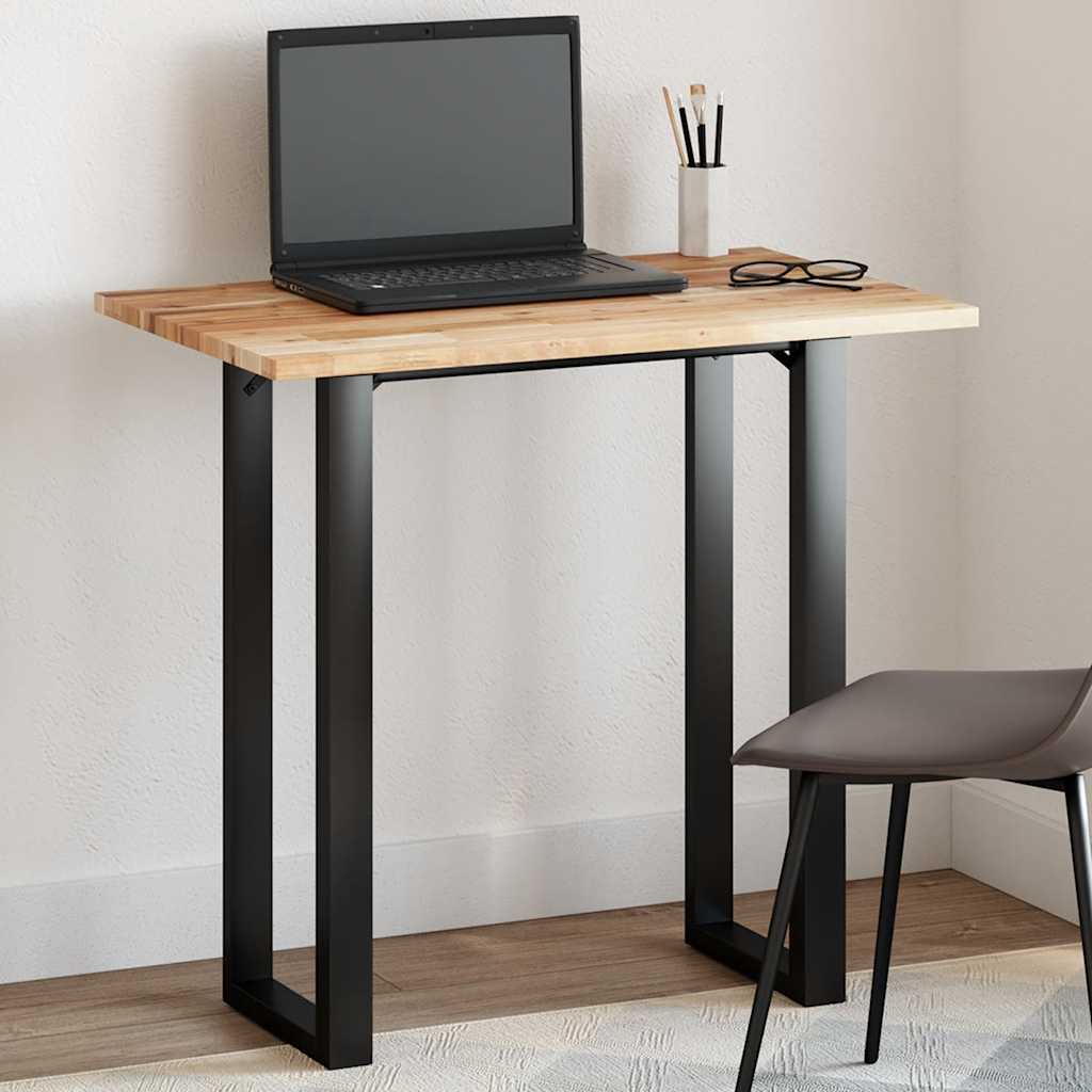 Bordplate rektangulær 100x50x2 cm heltre akasie
