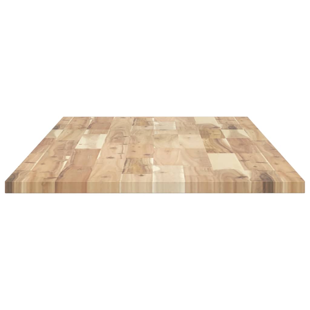 Bordplate rektangulær 140x50x2 cm heltre akasie