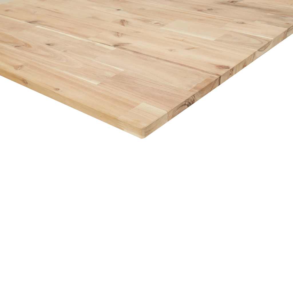 Bordplate rektangulær 140x50x2 cm heltre akasie