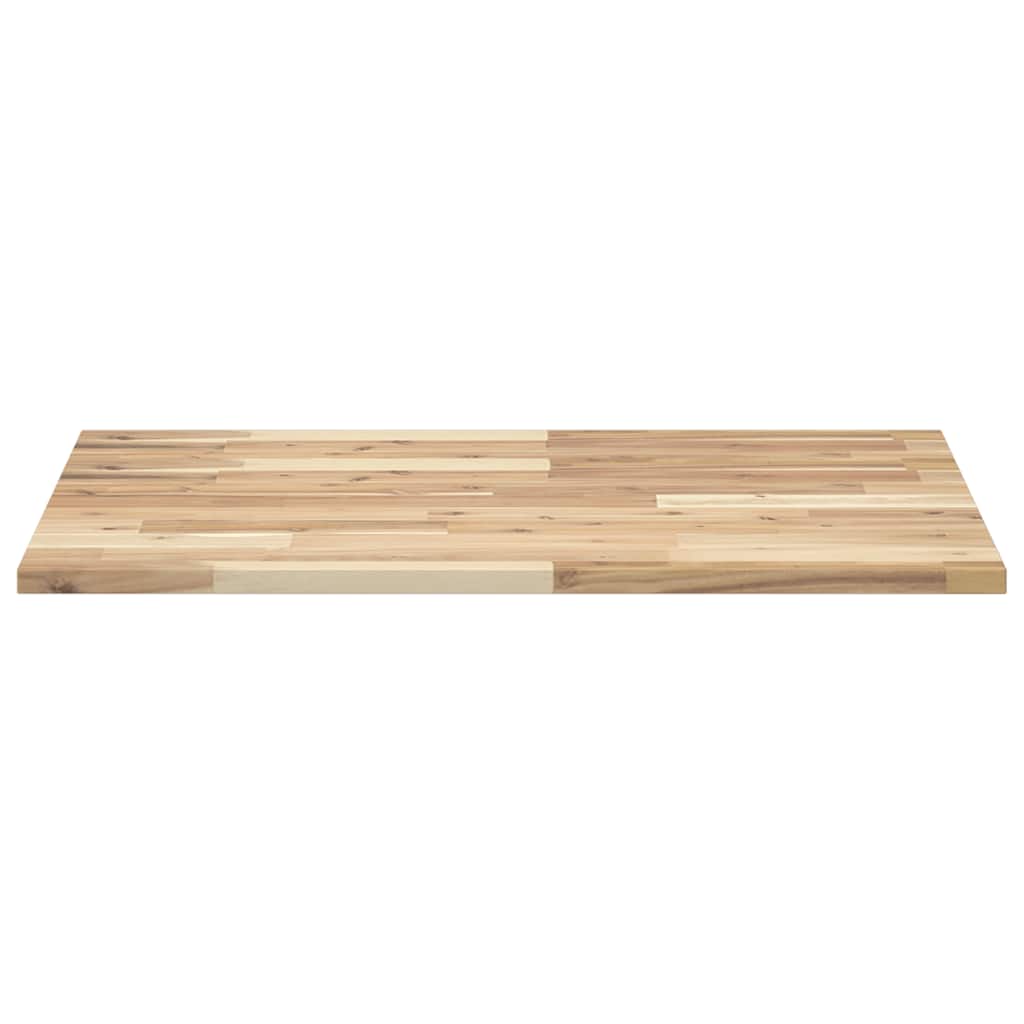 Bordplate rektangulær 80x60x2 cm heltre akasie