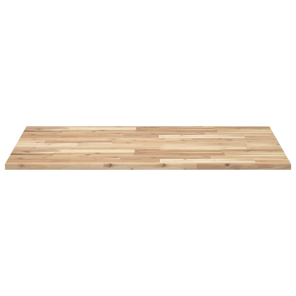 Bordplate rektangulær 80x70x2 cm heltre akasie