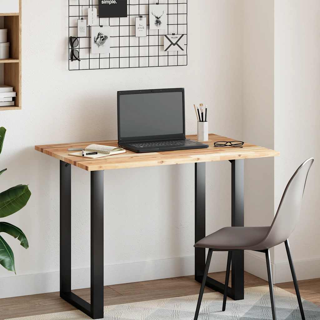 Bordplate rektangulær 120x70x2 cm heltre akasie