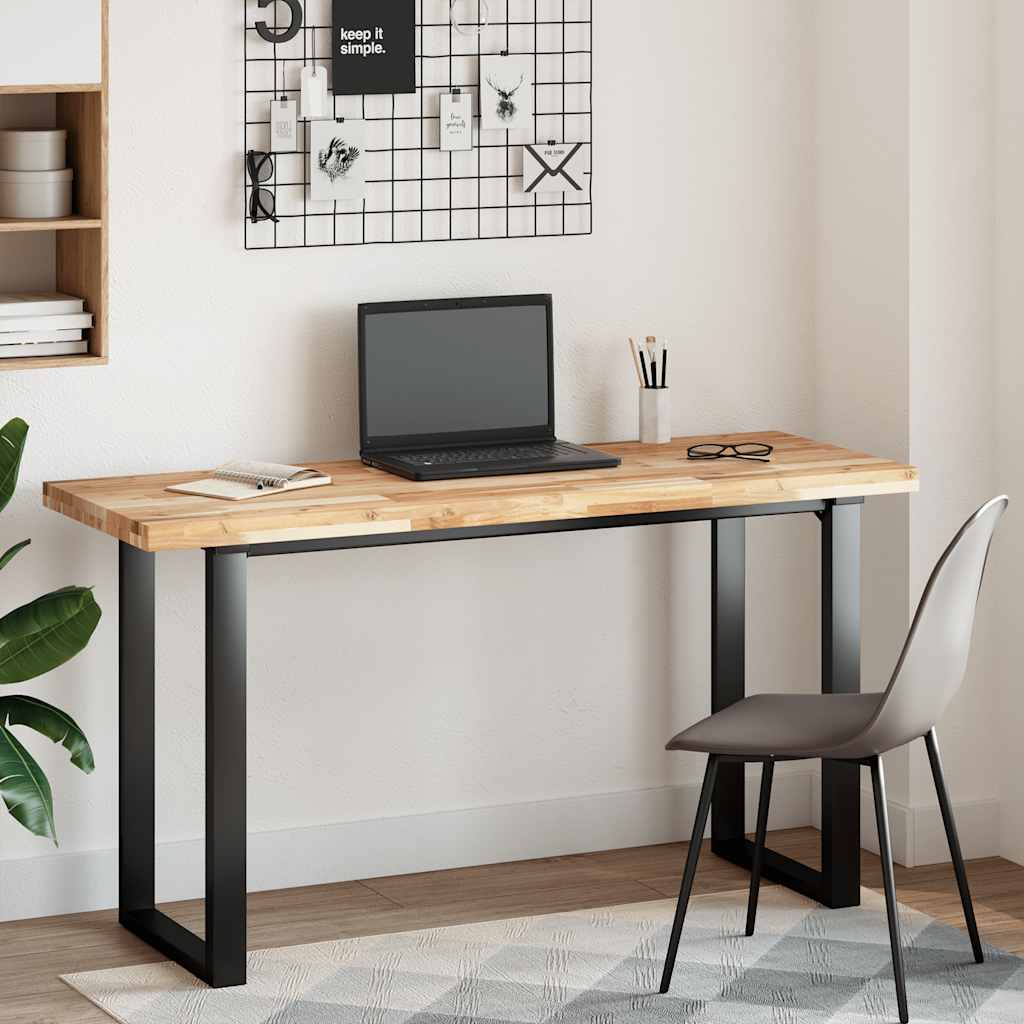 Bordplate rektangulær 160x50x4 cm heltre akasie