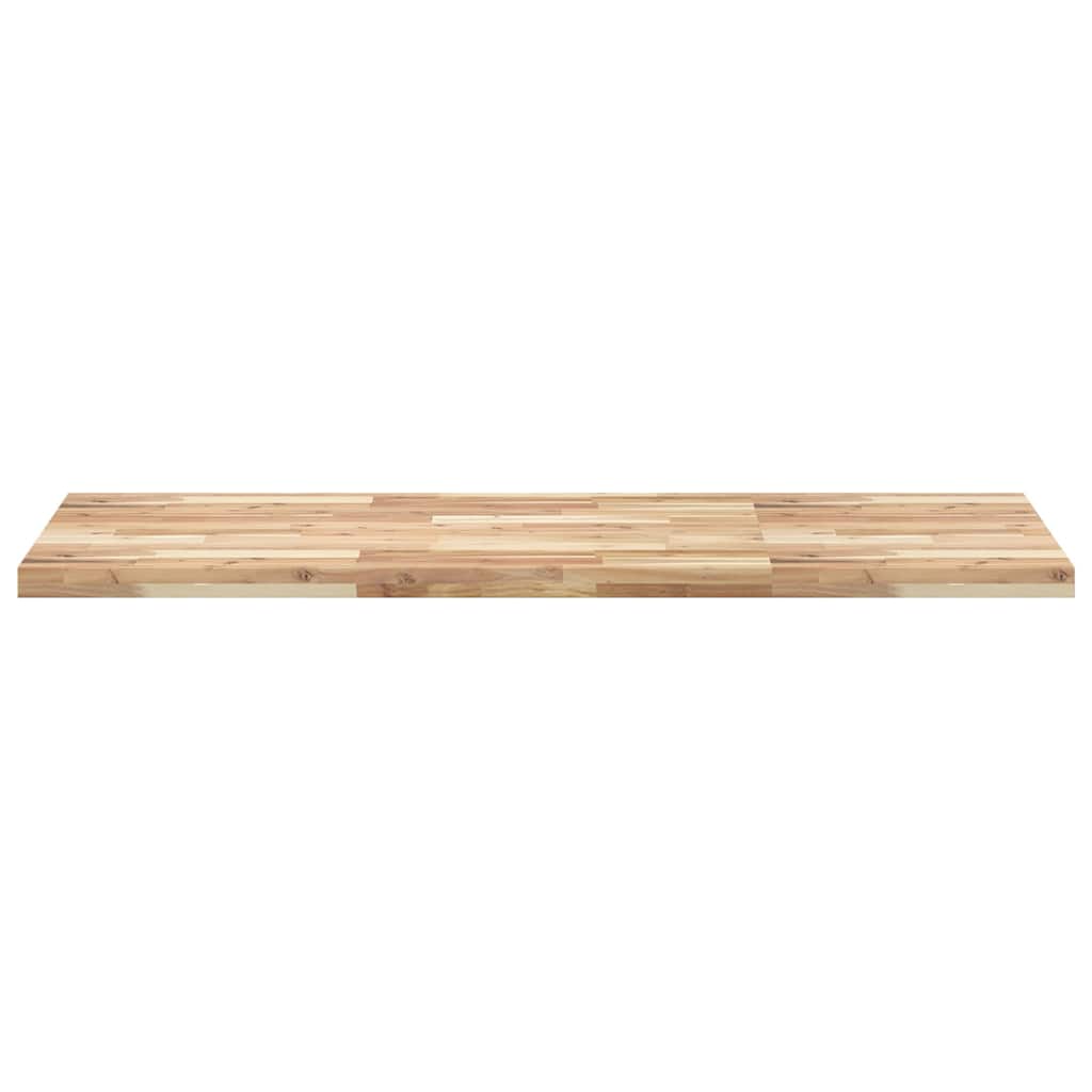 Bordplate rektangulær 120x60x4 cm heltre akasie