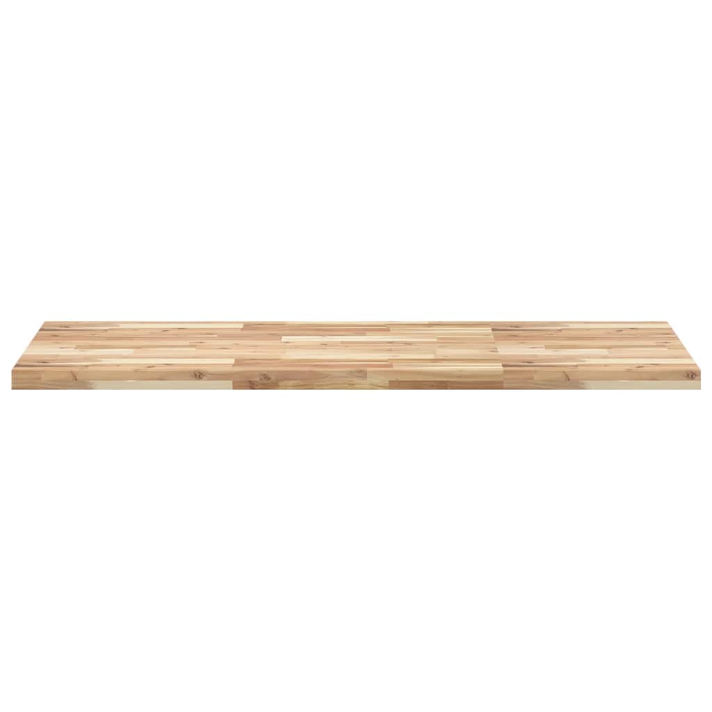 Bordplate rektangulær 140x60x4 cm heltre akasie