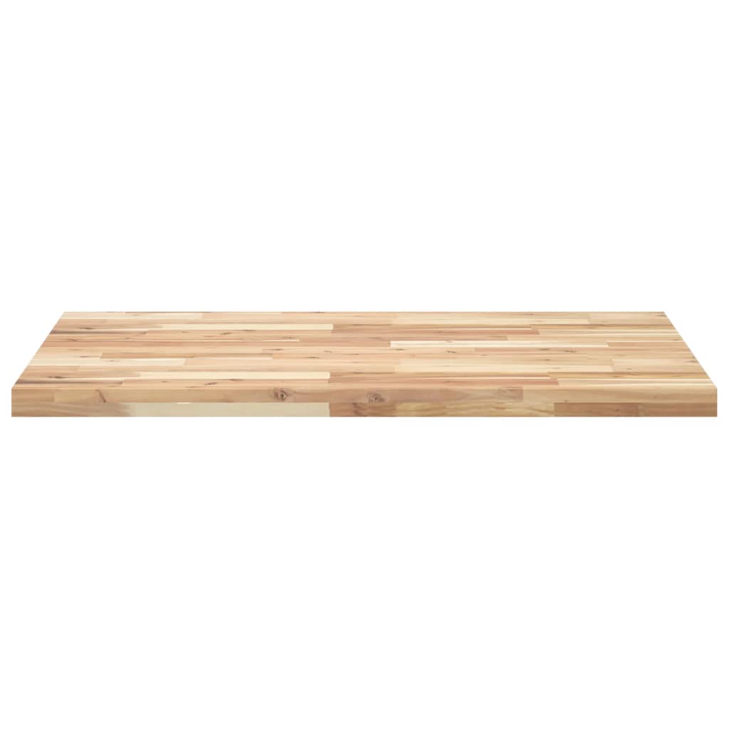 Bordplate rektangulær 80x70x4 cm heltre akasie