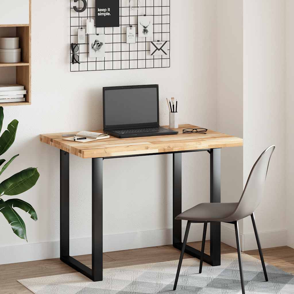 Bordplate rektangulær 100x70x4 cm heltre akasie