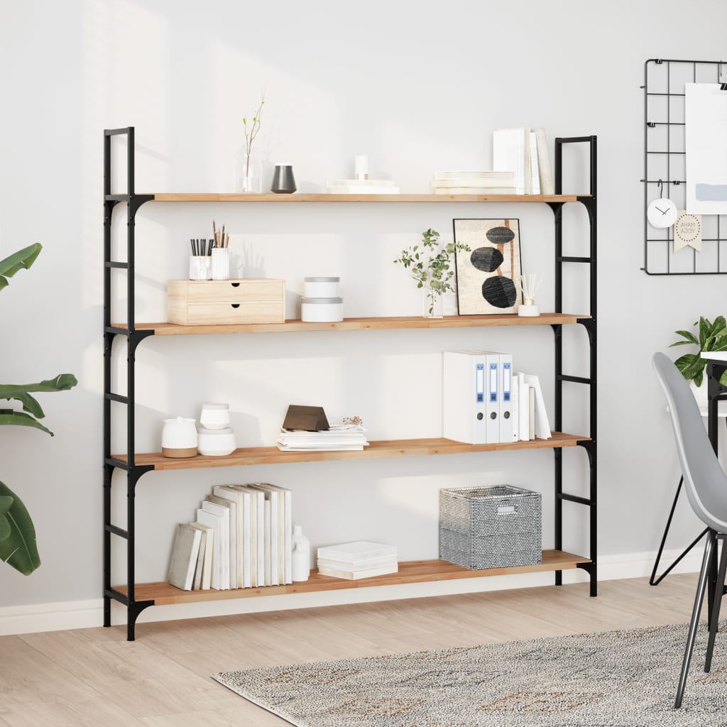 Bordplate rektangulær 140x20x2 cm heltre akasie