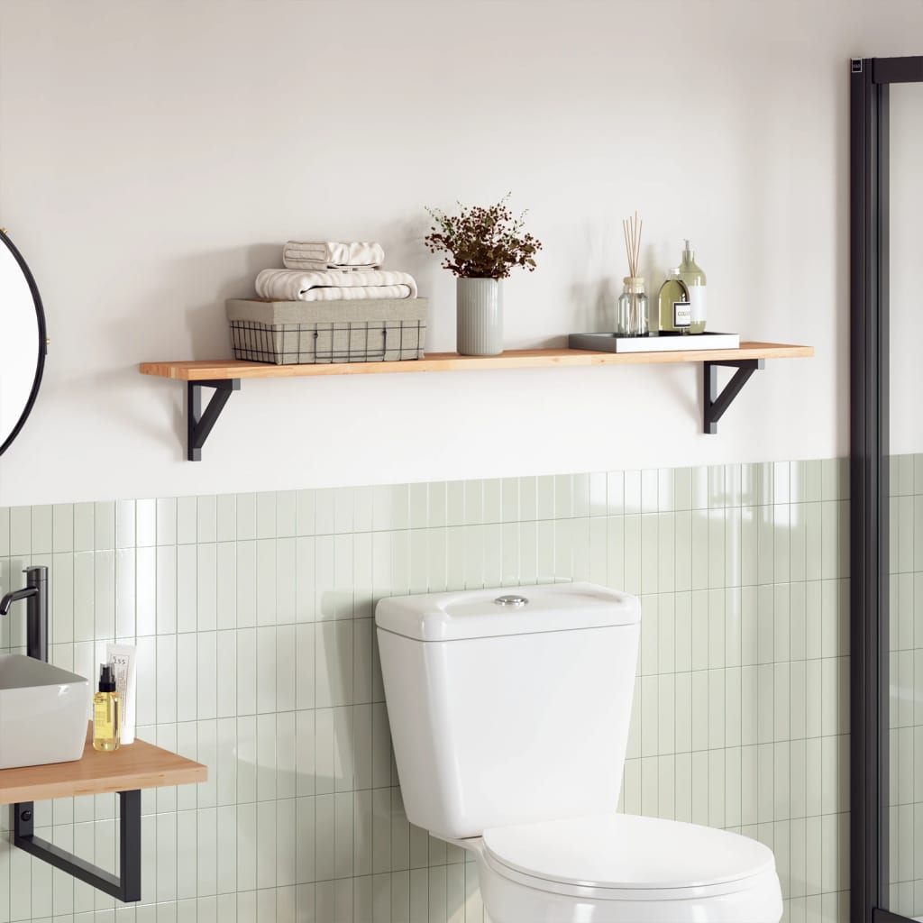 Bordplate rektangulær 160x20x2 cm heltre akasie