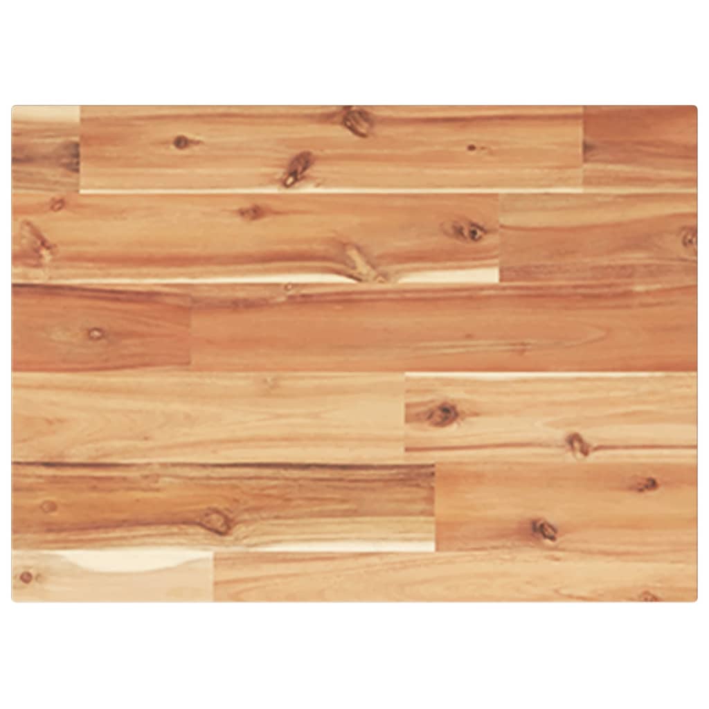 Bordplate rektangulær 40x30x2 cm heltre akasie