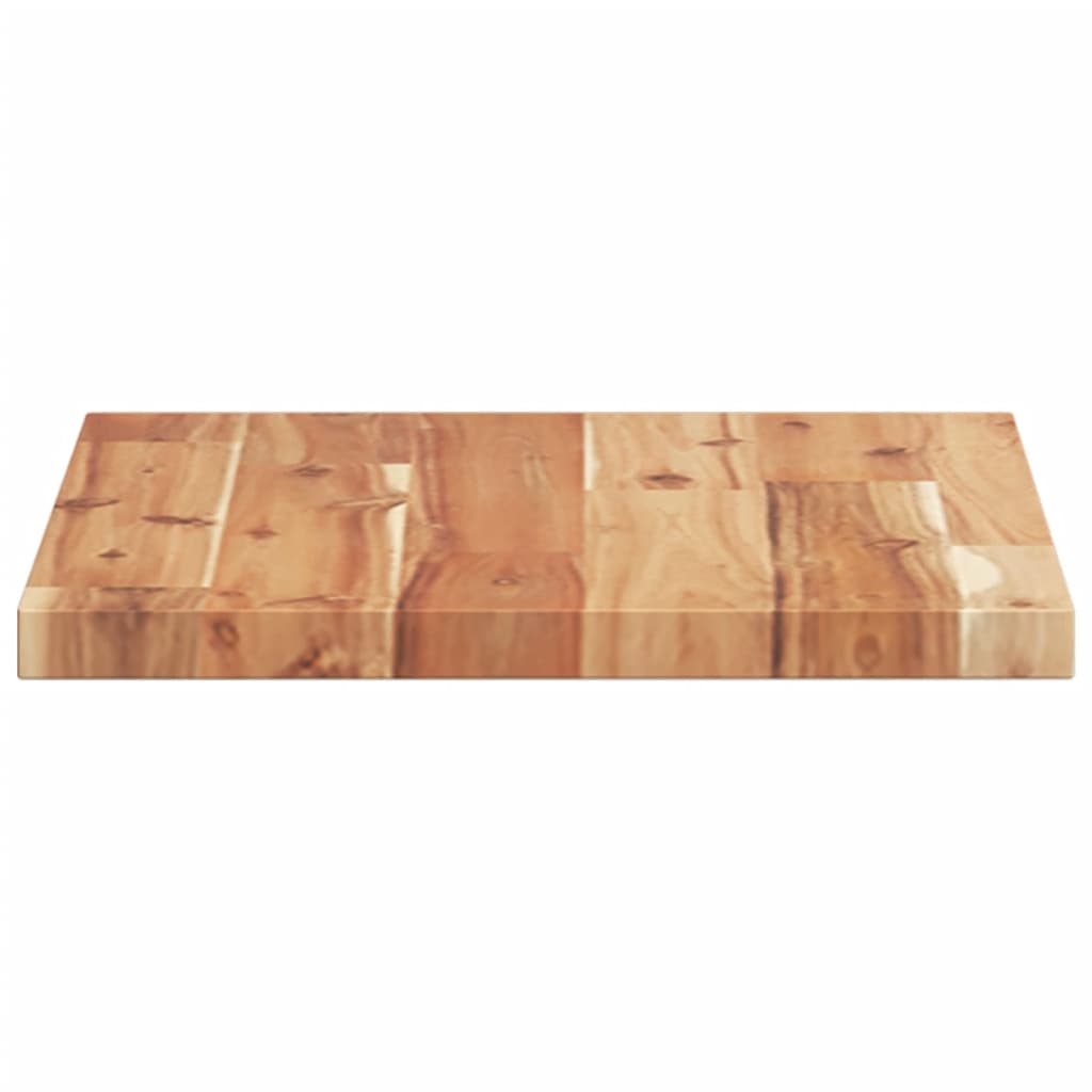 Bordplate rektangulær 40x30x2 cm heltre akasie