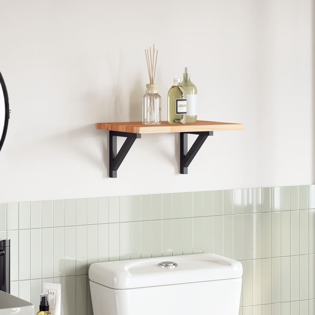 Bordplate rektangulær 40x30x2 cm heltre akasie