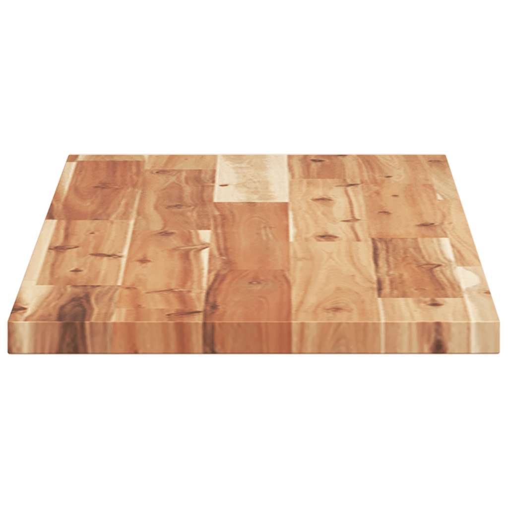 Bordplate rektangulær 80x30x2 cm heltre akasie