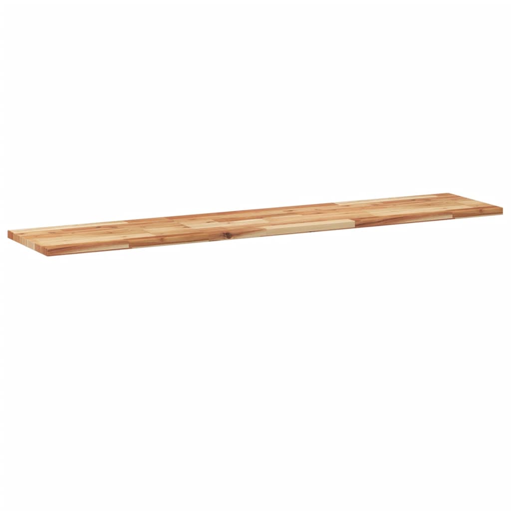 Bordplate rektangulær 120x30x2 cm heltre akasie