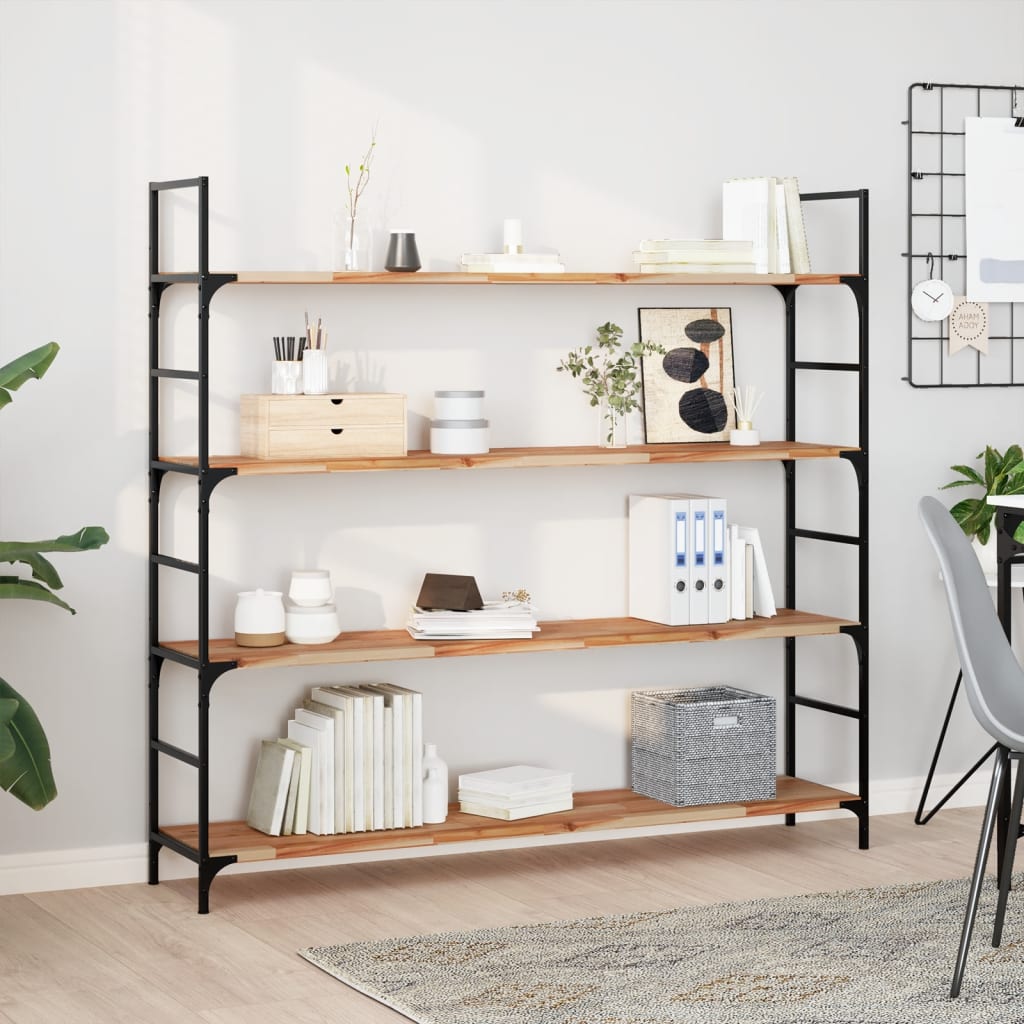Bordplate rektangulær 140x30x2 cm heltre akasie