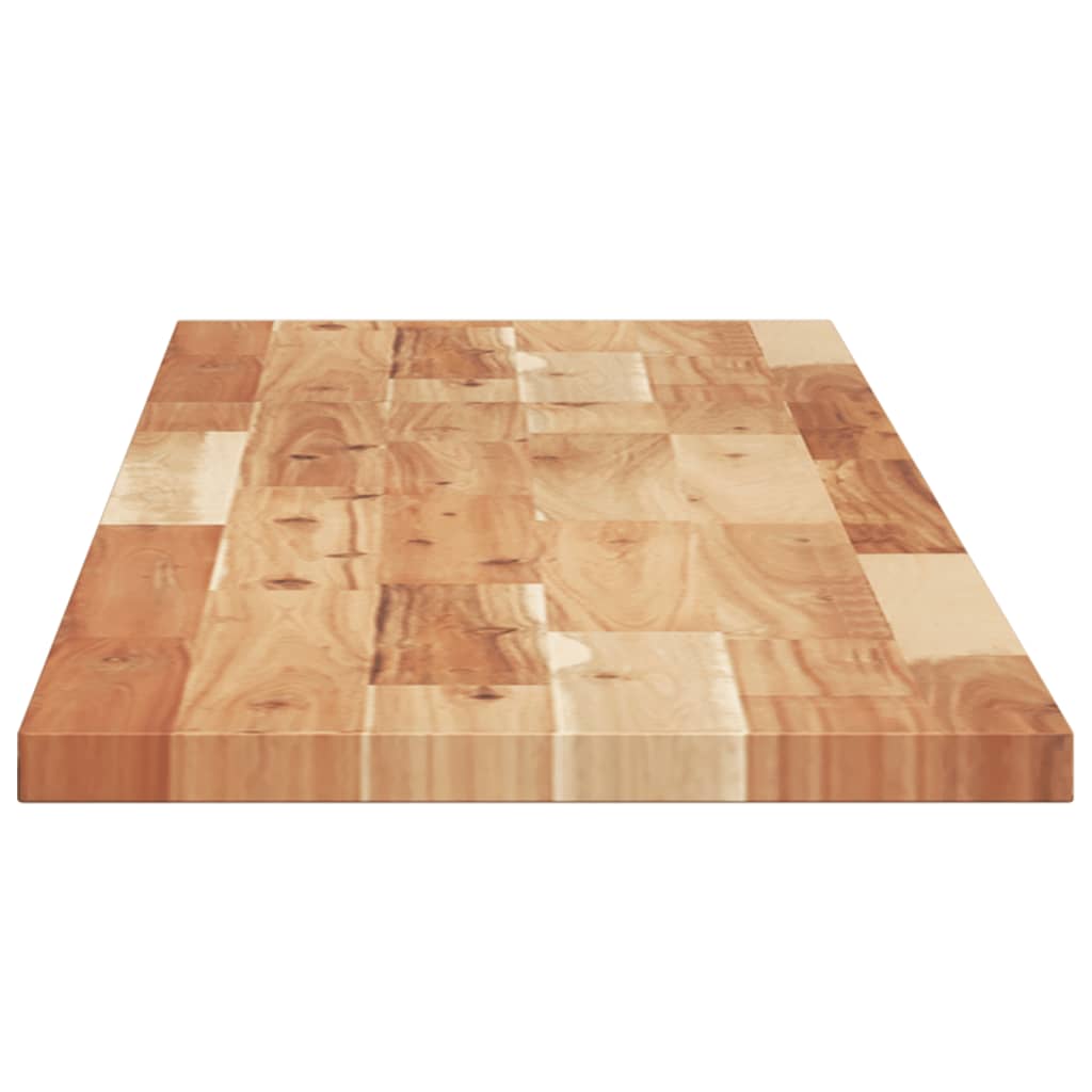 Bordplate rektangulær 140x30x2 cm heltre akasie