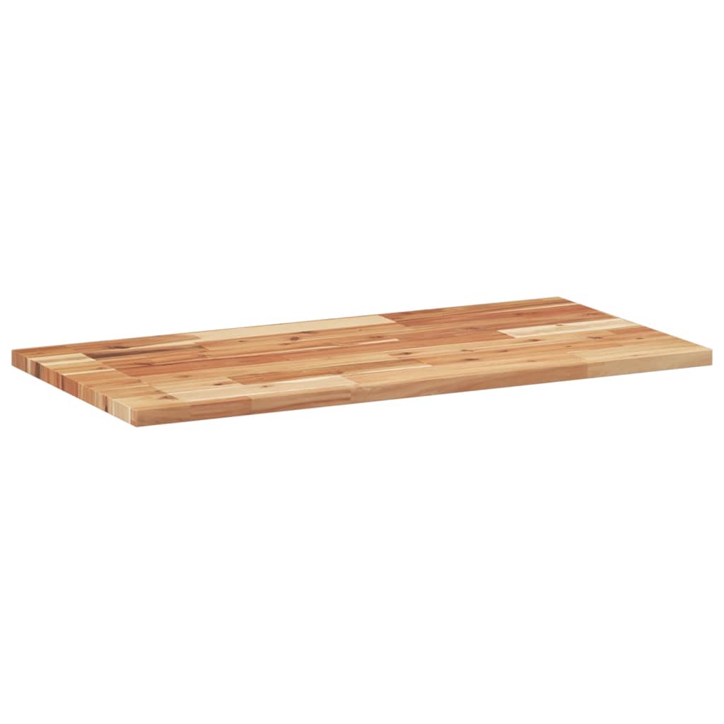 Bordplate rektangulær 60x40x2 cm heltre akasie