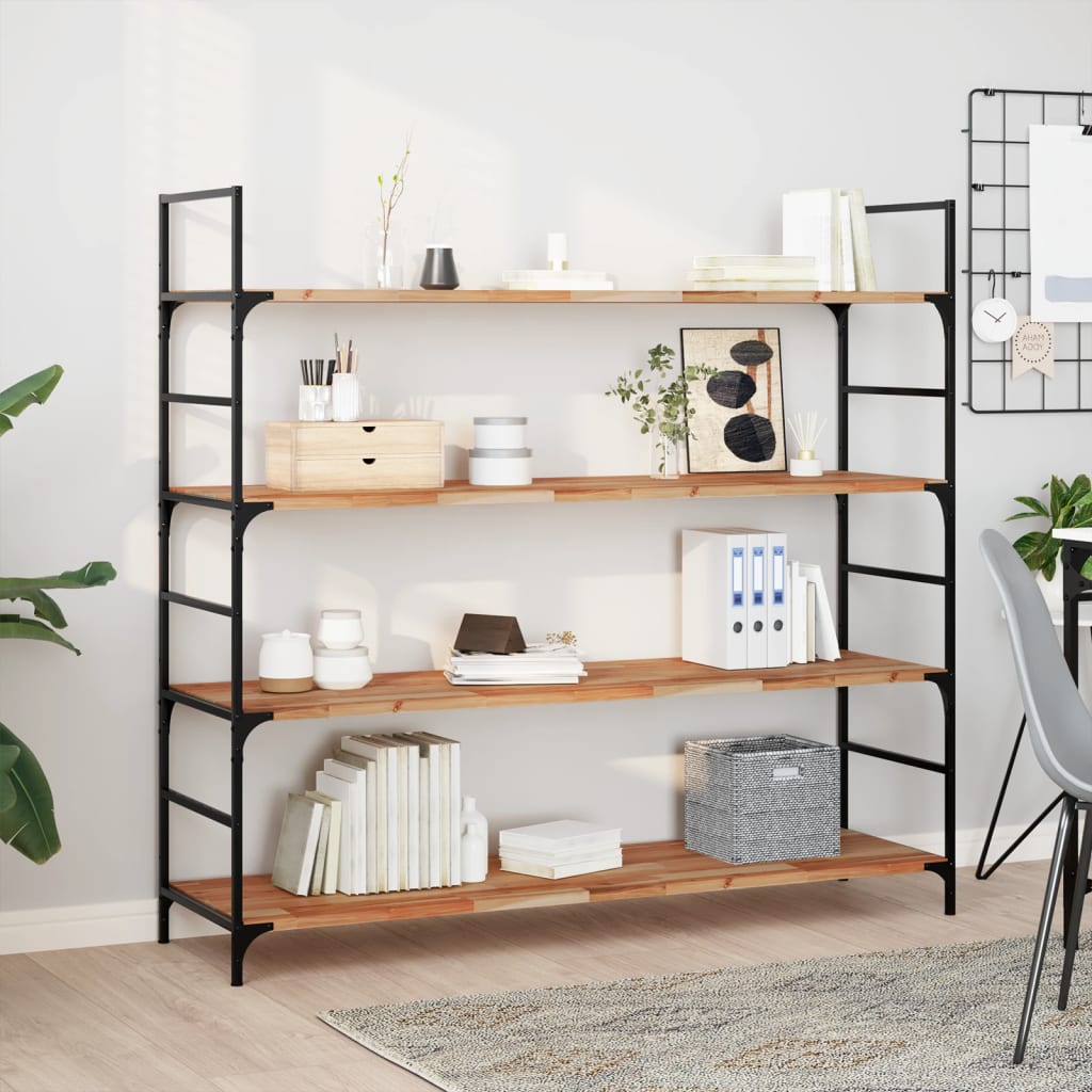 Bordplate rektangulær 120x40x2 cm heltre akasie