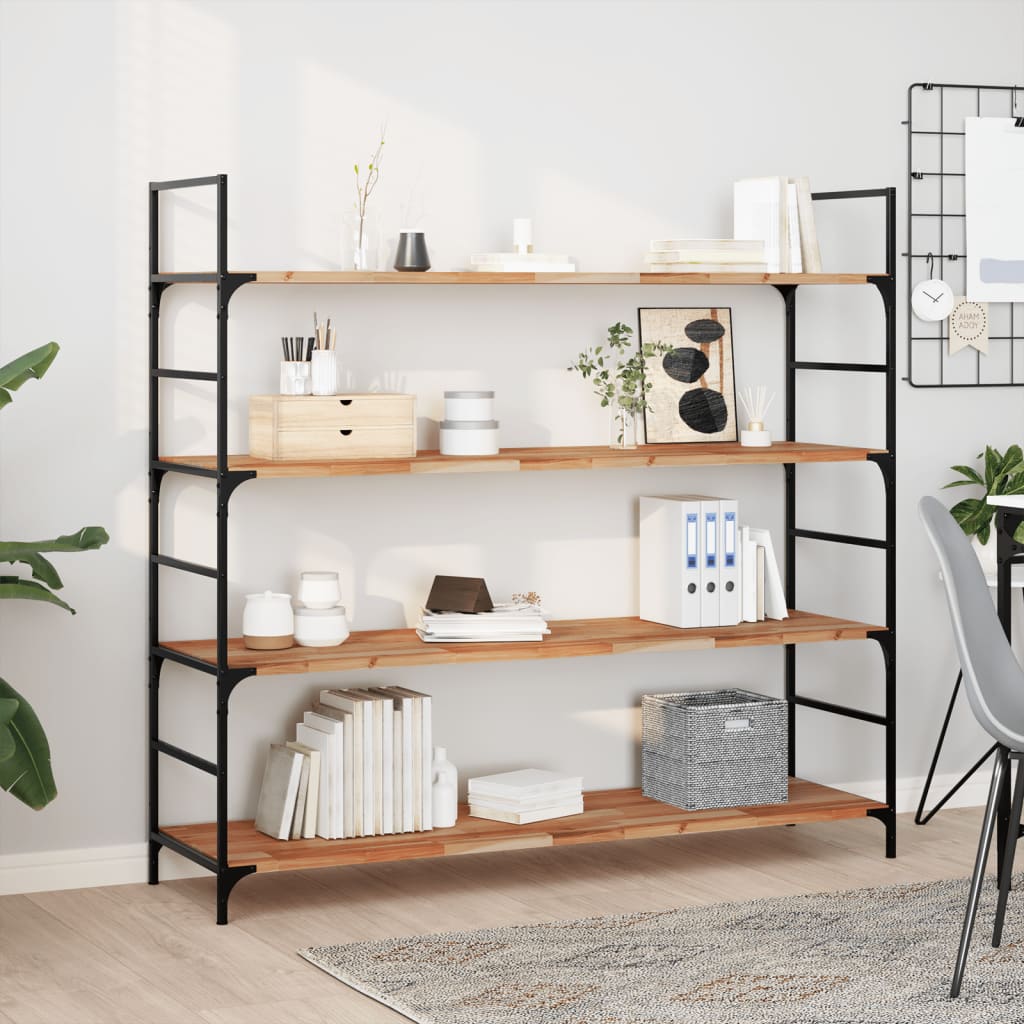 Bordplate rektangulær 140x40x2 cm heltre akasie