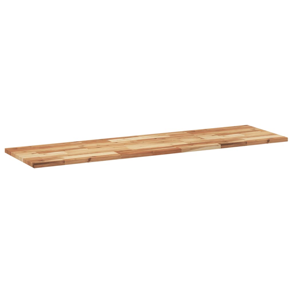 Bordplate rektangulær 160x40x2 cm heltre akasie