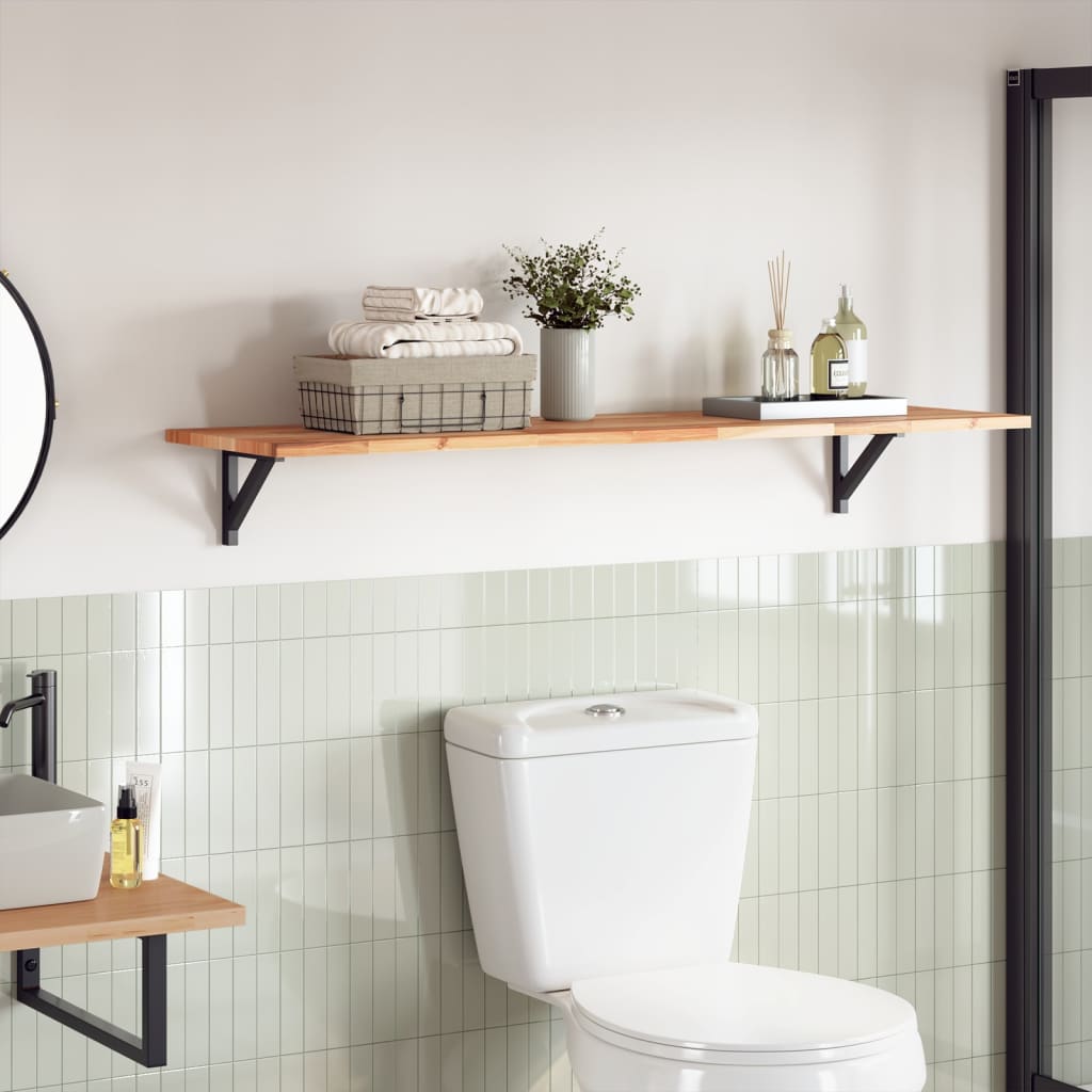 Bordplate rektangulær 160x40x2 cm heltre akasie