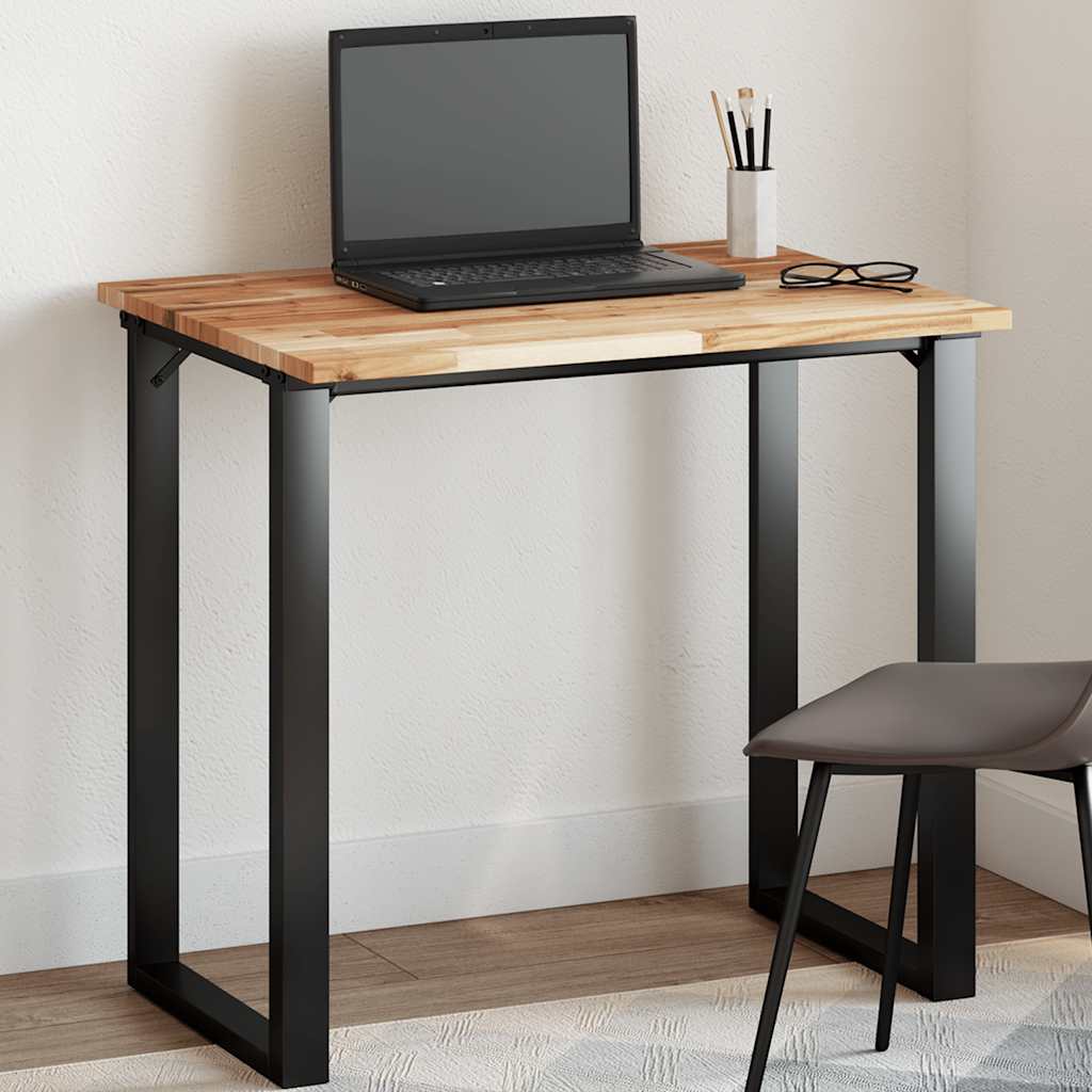 Bordplate rektangulær 100x60x2 cm heltre akasie