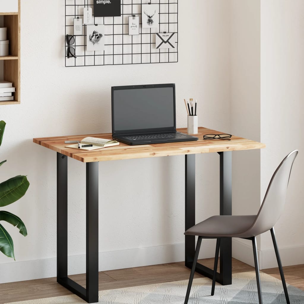Bordplate rektangulær 80x70x2 cm heltre akasie