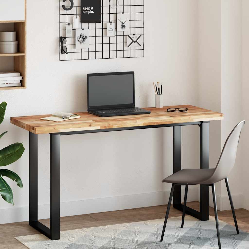 Bordplate rektangulær 160x50x4 cm heltre akasie