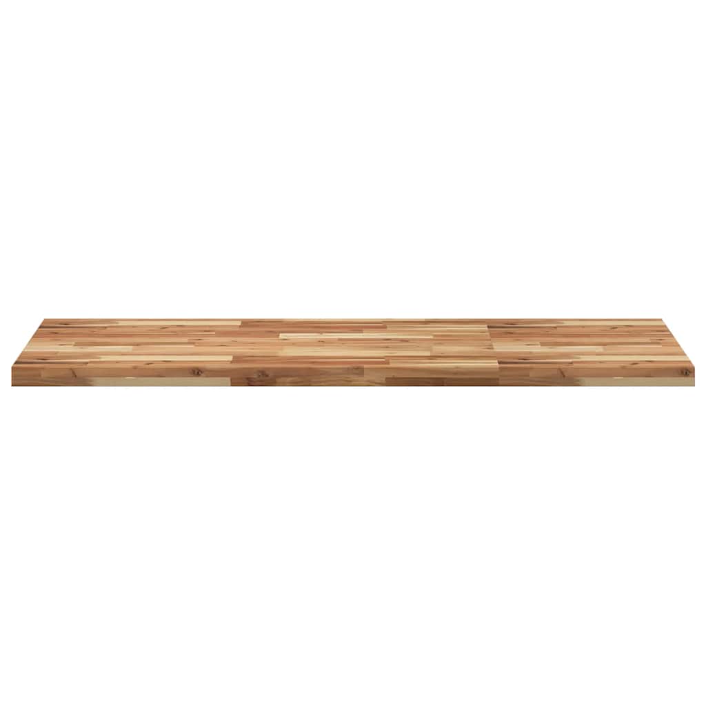 Bordplate rektangulær 140x60x4 cm heltre akasie