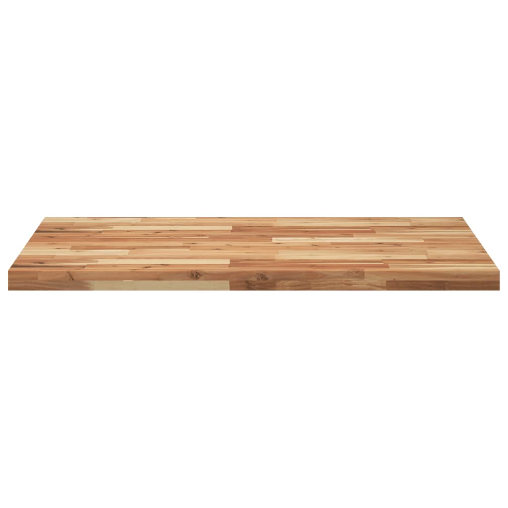 Bordplate rektangulær 80x70x4 cm heltre akasie