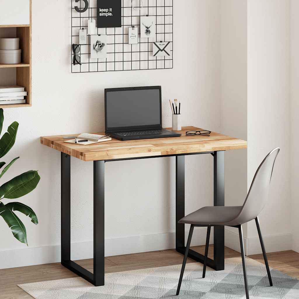 Bordplate rektangulær 120x70x4 cm heltre akasie