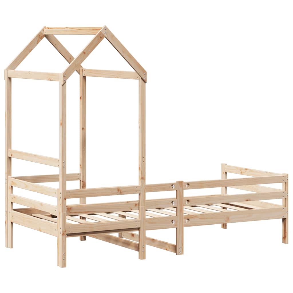 Dagseng med tak 80x200 cm heltre furu