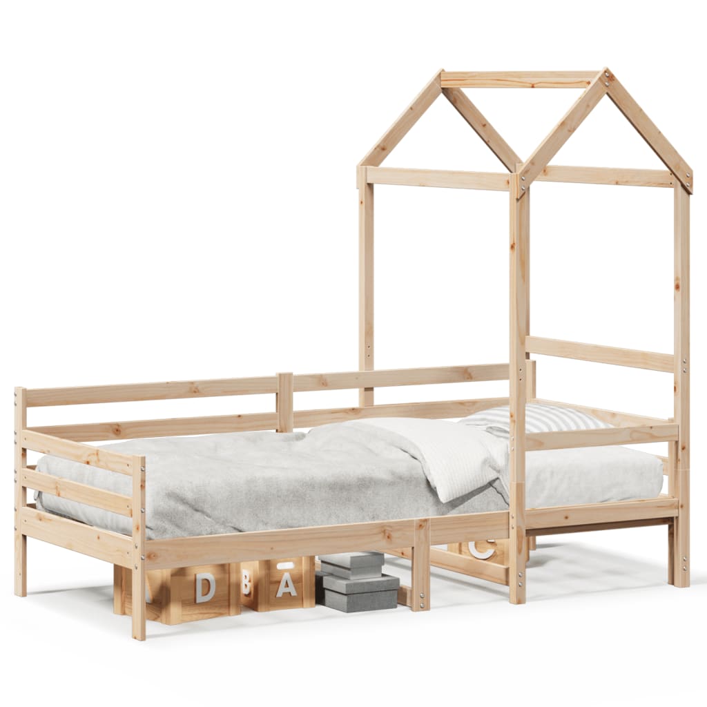 Dagseng med tak 90x190 cm heltre furu