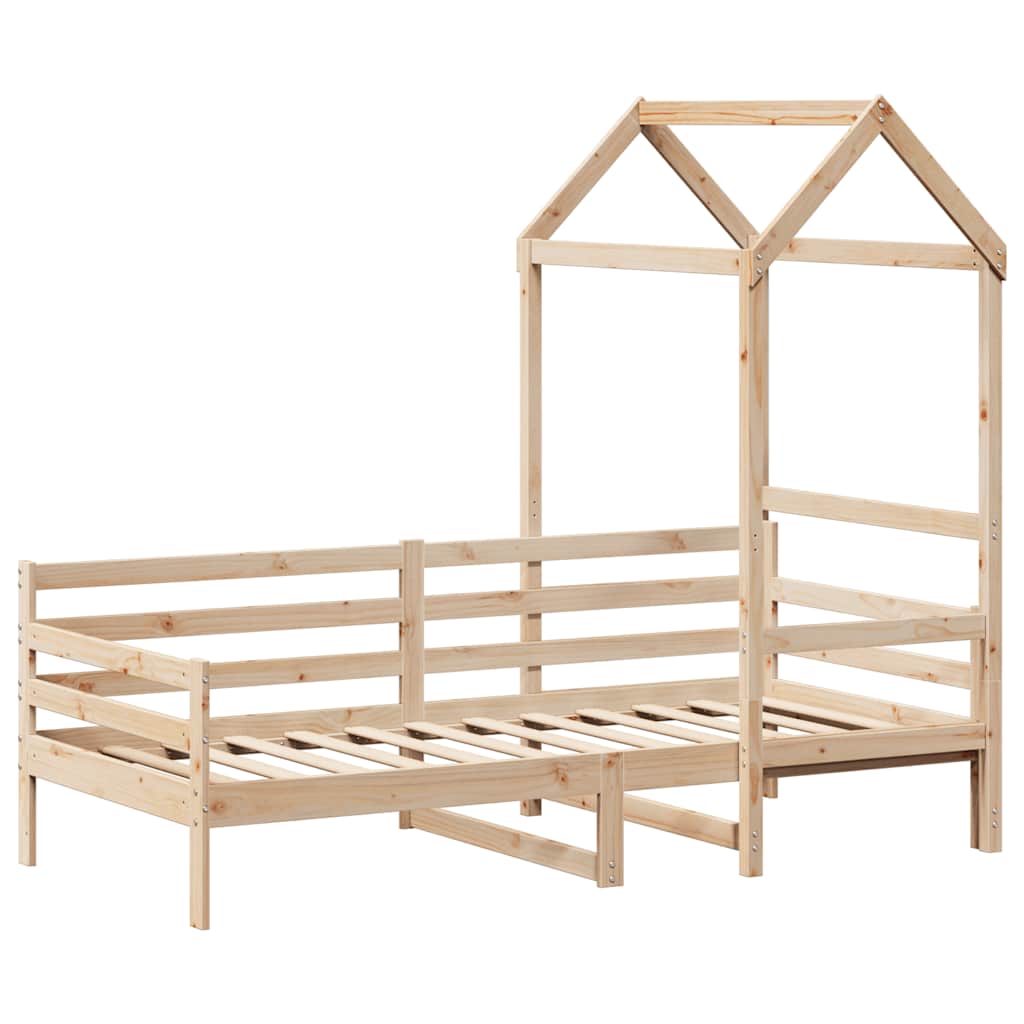 Dagseng med tak 90x190 cm heltre furu